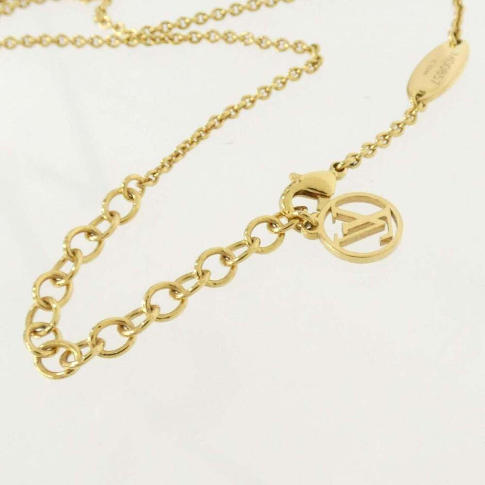 LOUIS VUITTON Gold Necklace - Picture 4 of 5